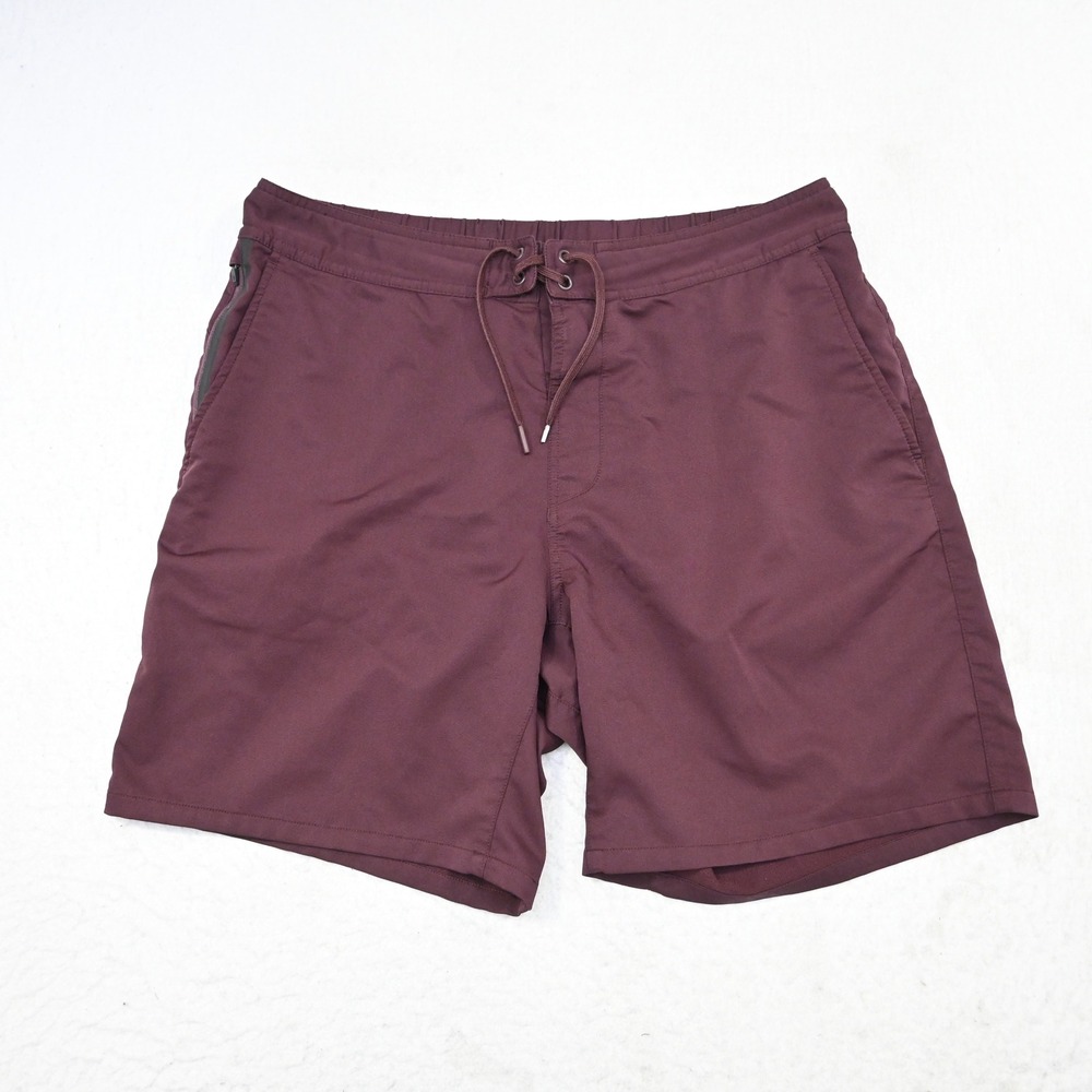 Ten Thousand The Foundation Short Men Medium Maroon Drawstring Zipper Pockets